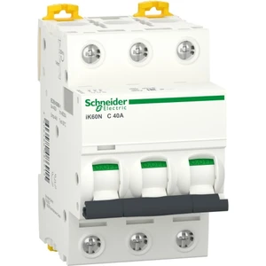 A9K24340 | Schneider Otomatik Sigorta - 40 Amper, 3 Kutup , 6ka, C Eğrisi