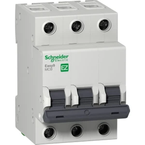 EZ9F43363 | Schneider Otomatik Sigorta - 63 Amper, 3 Kutup , 3ka, C Eğrisi - Easy