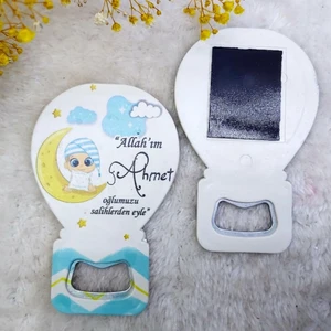 Hayaller Dükkanı 30 Adet Erkek Bebek Mevlüdü Lik Magnetler Balon Açacak HDBL38