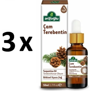 3 Adet  Çam Terebentin Yağı 3 x 50 ml