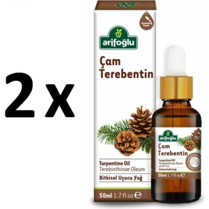 2 Adet  Çam Terebentin Yağı 2 x 50 ml