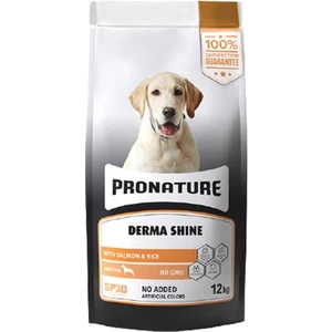 Derma Shine Somonlu ve Pirinçli Yetişkin Köpek Maması 12 kg