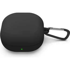Samsung Galaxy Buds 2 Mat Silikon Kılıf Siyah