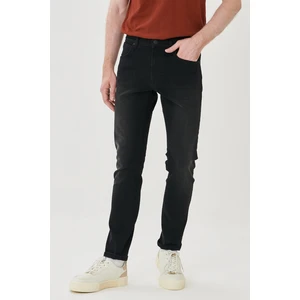 Luke Slim Tapered Fit Normal Bel Esnek Jean Kot Pantolon