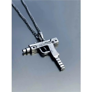 The Collection The Collection uzi Başlıklı Gümüş Renk Kolye