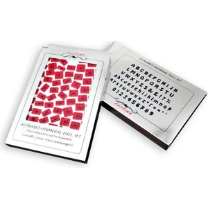 Pastime Alfabe Rakam Tüm Set Şeker Hamuru Kalıbı