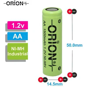 1.2V Ni-Mh AA 1500 mAh Şarj Edilebilir Kalem Pil