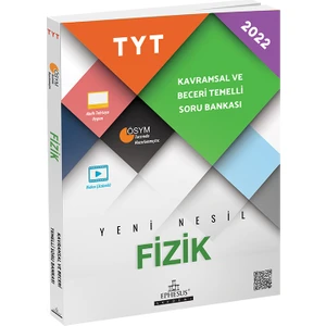 Ephesus Yayınları TYT Fizik Kavramsal ve Beceri Temelli Soru Bankası