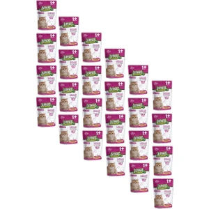 Pouch Kısırlaştırılmış Gravy Soslu Biftekli Yaş Kedi Maması 100 gr 24 Adet