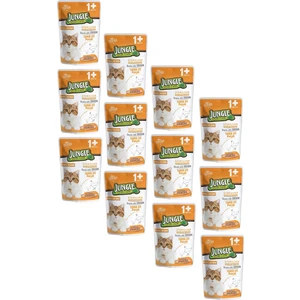 Pouch Kısırlaştırılmış Gravy Soslu Tavuklu Yaş Kedi Maması 100 gr 12 Adet