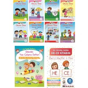 1.Sınıf Afacan Okuma Dizisi+Hece Kitabı+Etkinlikli Yazı Çalışma Defteri