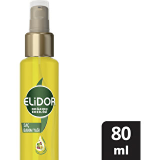 Elidor Doğanın Enerjisi Avakado Özlü Saç Bakım Yağı 80 ml