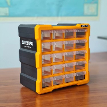 Super-Bag ASR-6006 Monoblok 20 Çekmeceli Organizer Seti Fiyatı