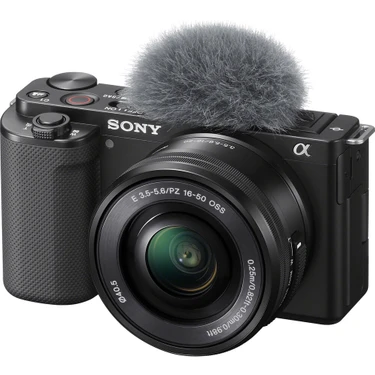 Sony ZV-E10 16-50mm Lens 24.2 MP Aynasız Fotoğraf Makinesi Sony Eurasia