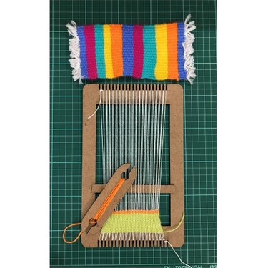 livart ahsap hobi hali dokuma tezgahi seti 24 x 30 cm fiyati