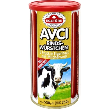 EGETÜRK Avci Rindswürstchen Sosis 550