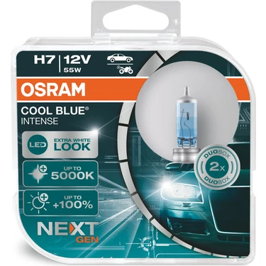 Osram H7 Cool Blue Intense Next Gen 5000K Beyaz Işık