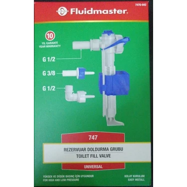 Fluidmaster Gömme Rezervuar Şamandırası