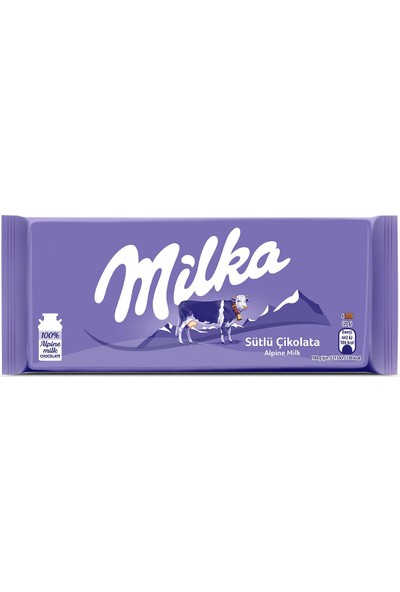 Milka Sütlü Tablet 80 gr x 6