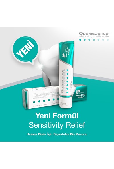 Opalescence Toothpaste Sensitivity 133 gr - Hassas Dişler Için Beyazlatıcı Diş Macunu