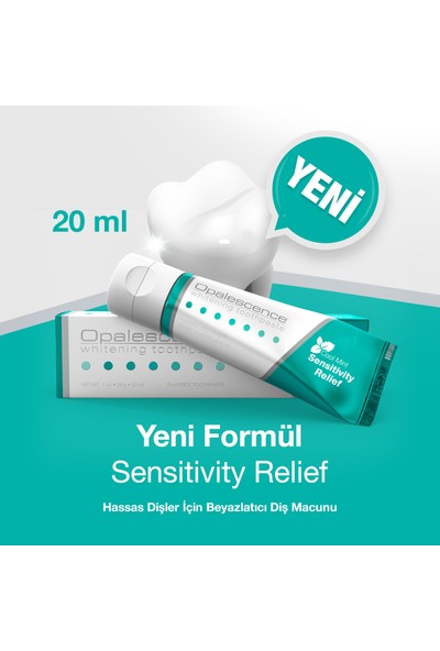 Opalescence Toothpaste Sensitivity 28 gr - Hassas Dişler Için Beyazlatıcı Diş Macunu