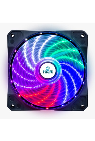 Pullsar Ledflix 5 Renk 120 mm RGB Fan