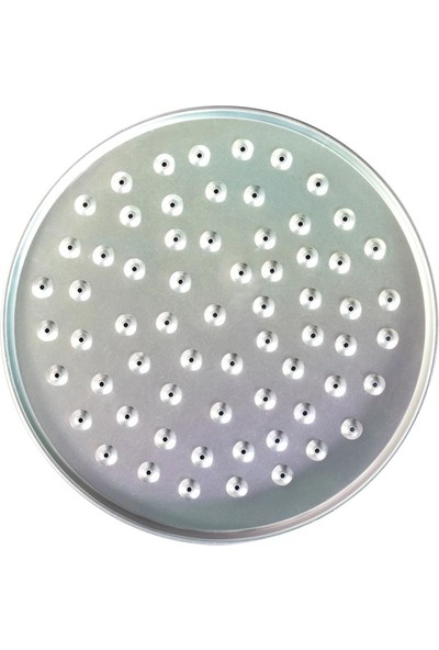 Al Metal Almetal Pizza Tavası, Alüminyum, Delikli, 22 cm
