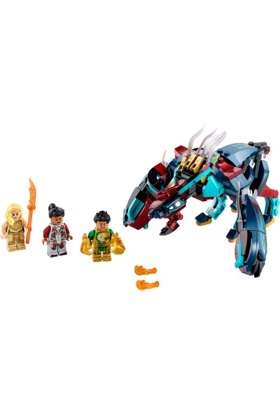 LEGO® Marvel Deviant Saldırısı! 76154 - Çocuklar Için Koleksiyonluk Süper Kahraman Figürleri Içeren Oyuncak Yapım Seti (197 Parça)