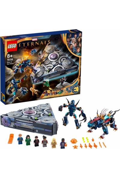 LEGO® Marvel Domo#nun Yükselişi 76156 Süper Kahraman Uzay Gemisi Oyuncağı - 8 Yaş ve Üzeri Çocuklar Için Uzay Gemisi Içeren Oyuncak Yapım Seti (1040 Parça)