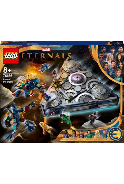 LEGO® Marvel Domo#nun Yükselişi 76156 Süper Kahraman Uzay Gemisi Oyuncağı - 8 Yaş ve Üzeri Çocuklar Için Uzay Gemisi Içeren Oyuncak Yapım Seti (1040 Parça)
