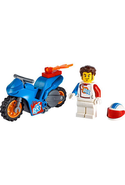 LEGO® City Roket Gösteri Motosikleti 60298 - Çocuklar Için Eğlenceli Bir Motosiklet Oyuncak Yapım Seti (14 Parça)
