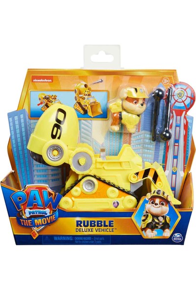 Spin Master Paw Patrol: The Movie Deluxe Araçlar - Rubble