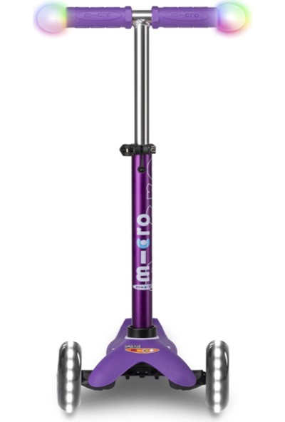 Micro Mini Deluxe Magic Purple Işıklı (Led) Scooter