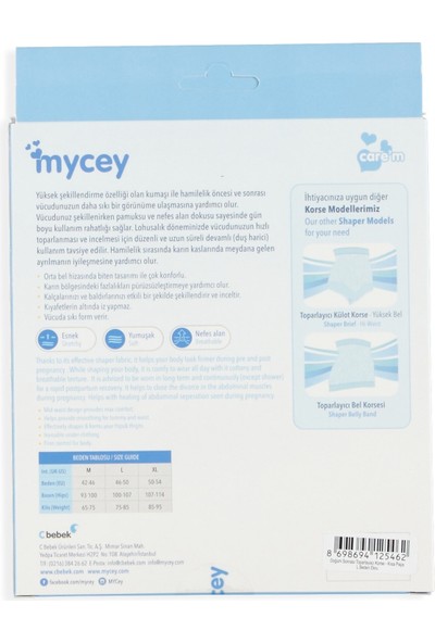 MYCey Doğum Sonrası Korse - Kısa Paça