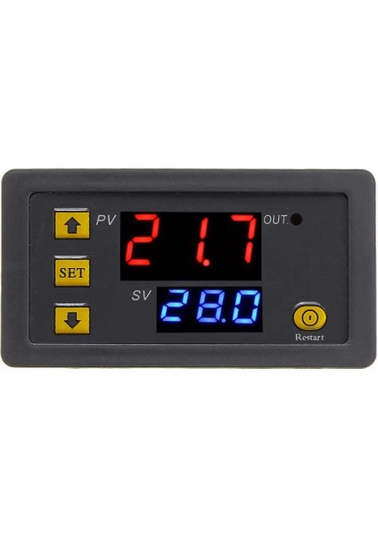 Ekranlı 220V Zaman Ayarlı Röle Modülü