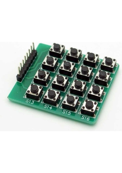 4x4 Push Buton Keypad