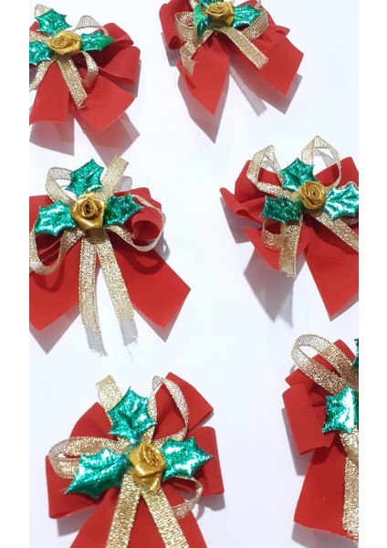 Funworld Yılbaşı Yeni Yıl Çam Ağacı Süs Fiyonk Süs 6'lı fiyatları