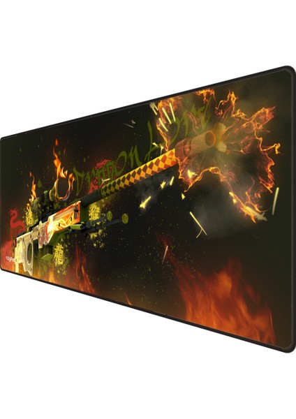 Gaming Mousepad Oyuncu Mouse Pad 90X40 Xxl Büyük Oyuncu Mouse Pad Kaymaz Taban 4mm Kalınlık