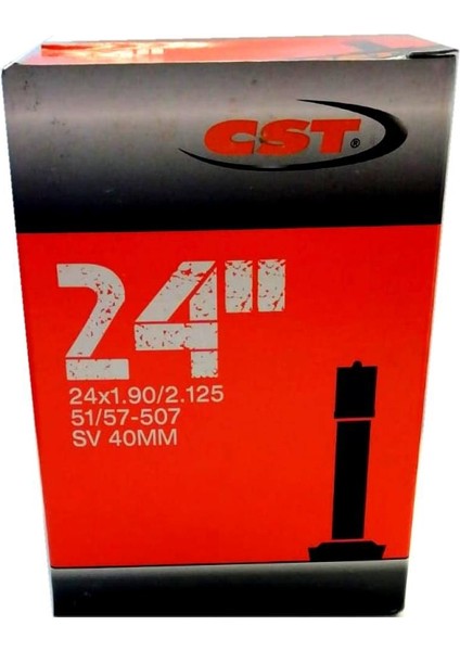 İç Lastik 24X1.90/2.125 40mm SV Motor Sibop kalın sibop