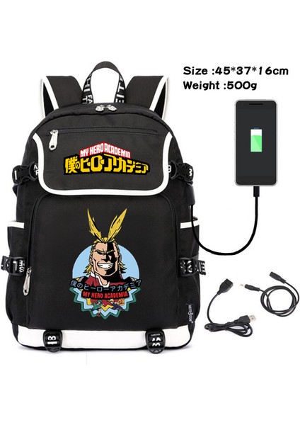 Anime My Hero Academia Tuval Sırt Çantası (Yurt Dışından) fiyatları