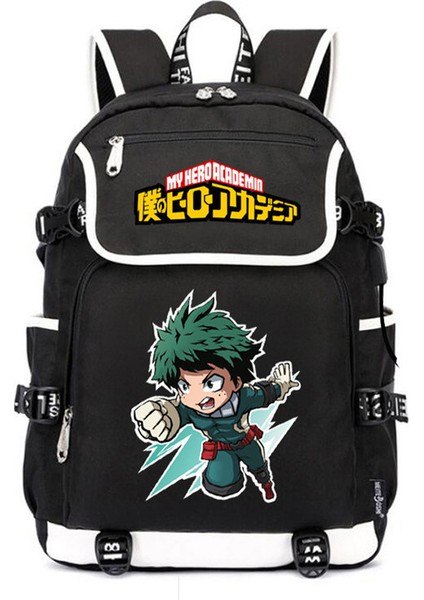Anime My Hero Academia Tuval Sırt Çantası (Yurt Dışından)