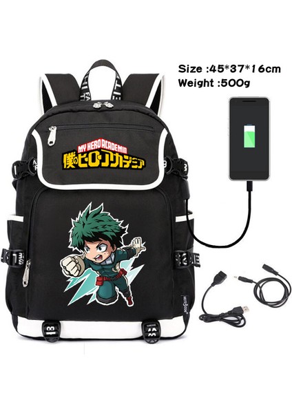 Anime My Hero Academia Tuval Sırt Çantası (Yurt Dışından) fiyatları