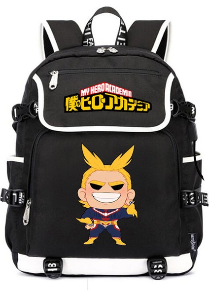 Anime My Hero Academia Tuval Sırt Çantası (Yurt Dışından)