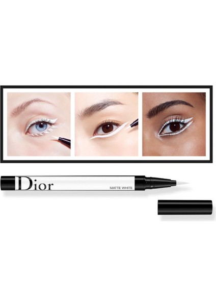 Dshow Liner Star 001 Beyaz Mat Eyeliner