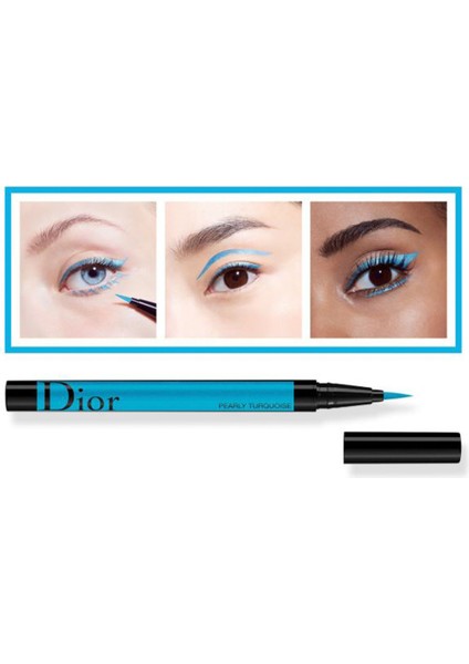 Diorshow On Stage Liner Waterproof - 351 Pearly Turquoise Eyeliner
