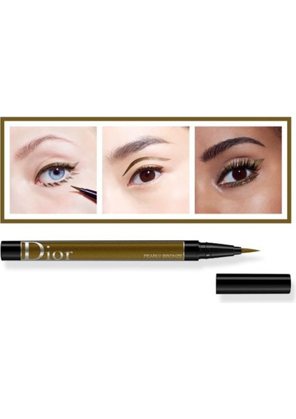 Diorshow On Stage Liner Waterproof - 466 Pearly Bronze Eyeliner