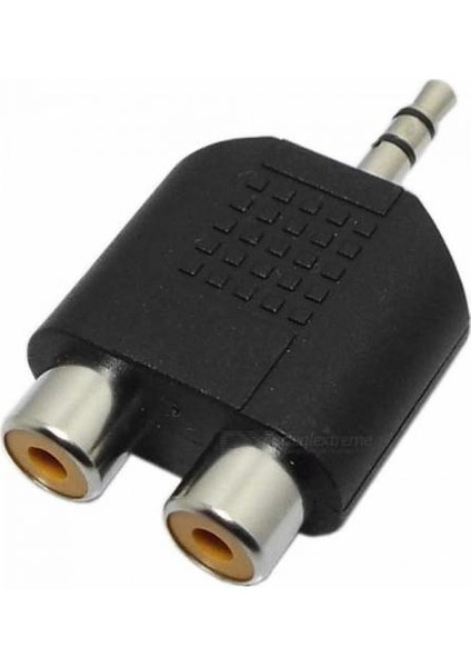 3.5 mm Stereo Erkek 2 Rca Dişi Aparat Stereo Rca Çevirici