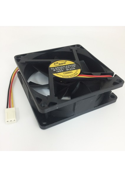 8 cm 12 Volt 3 Pinli Fan 8 cm Fan 12 Volt 8 cm Fan