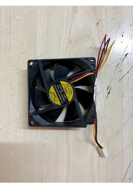 8 cm 12 Volt 3 Pinli Fan 8 cm Fan 12 Volt 8 cm Fan
