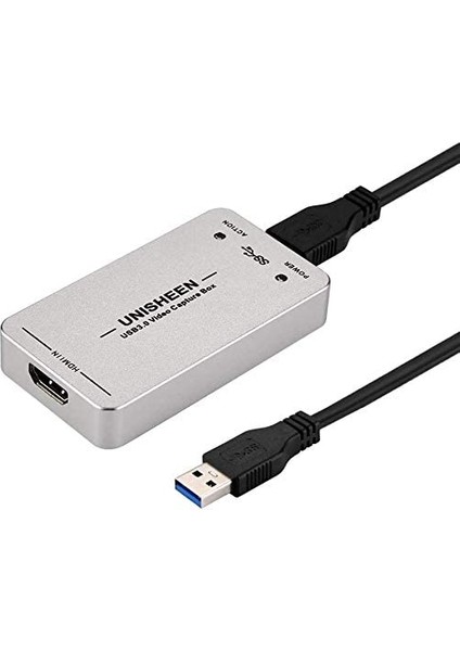 USB 3.0 HDMI Video Capture Canlı Yayın Akış ve Kayıt, HDMI HDMI Capture